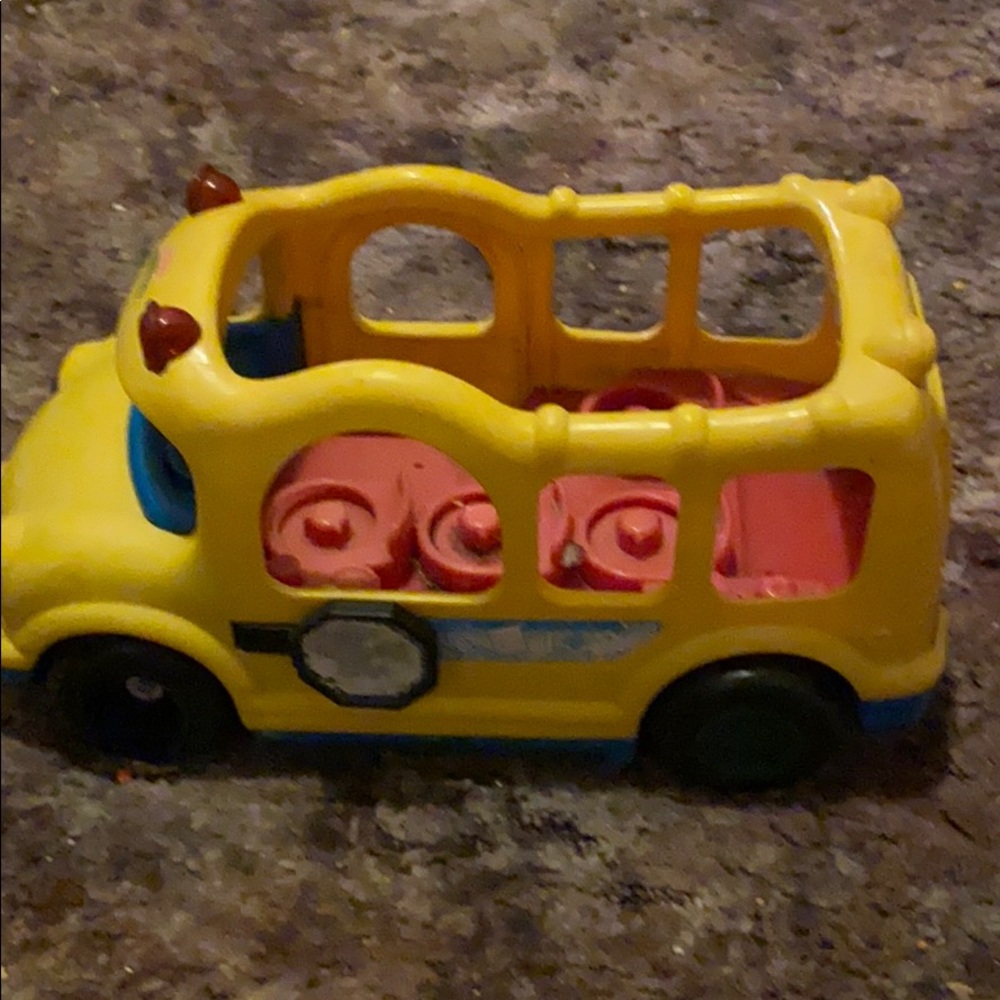This is a toy bus for kids.
